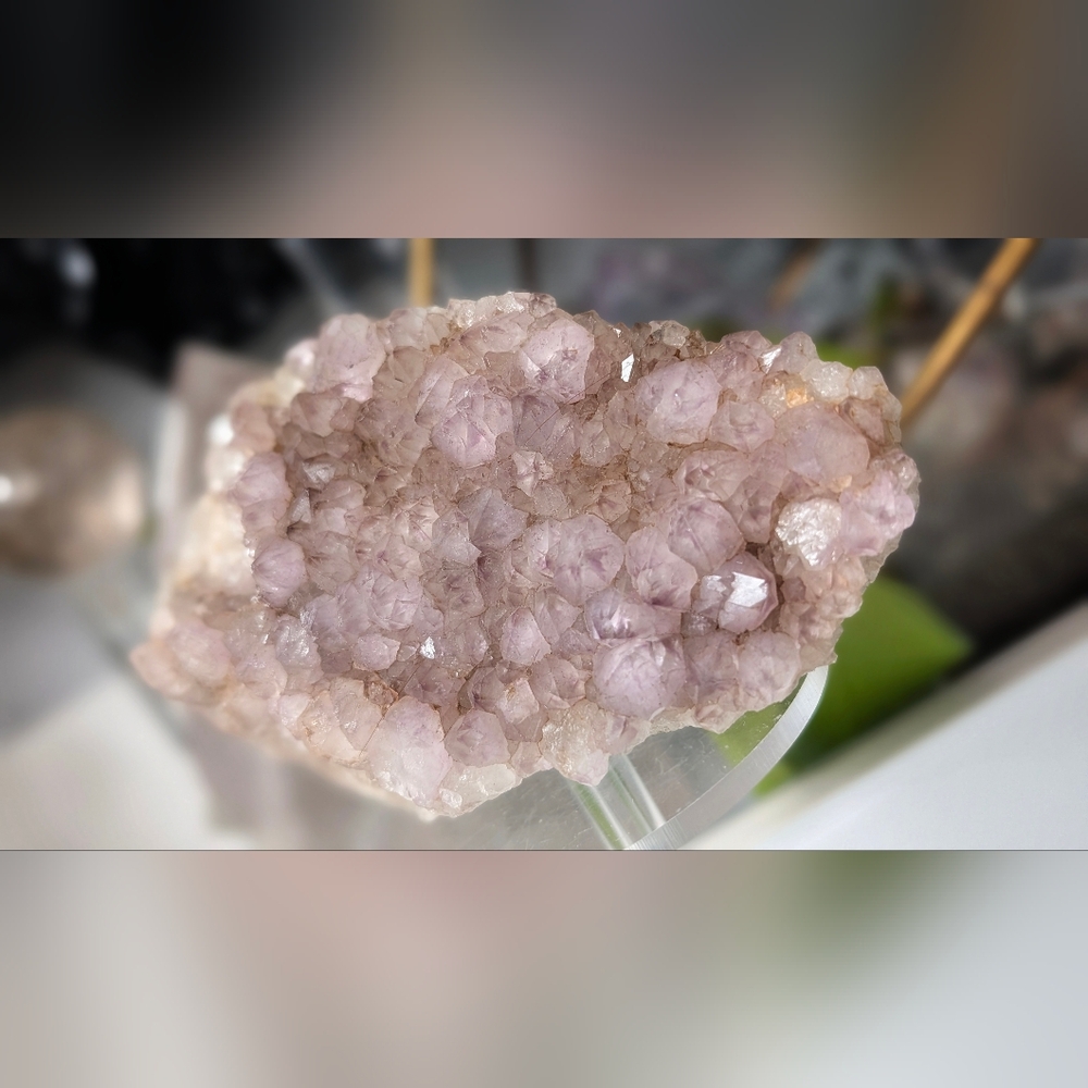 Thunder Bay Smokey Lavender Amethyst Crystal Cluster
